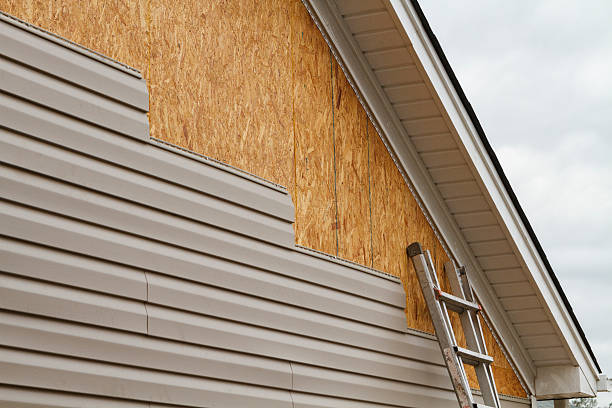 Professional Vinyl Siding technician working in Geneva, FL